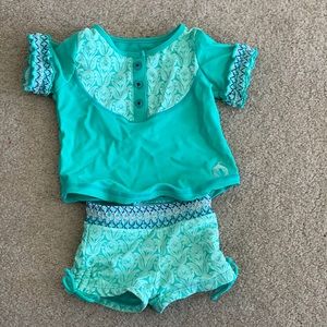 Cabana Life 6-12 mos Rashguard Swimsuit